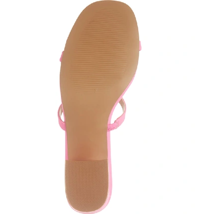 Shop Steve Madden Issy Slide Sandal In Pink