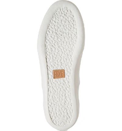 Shop Frye Maya Slip-on Sneaker In White Leather