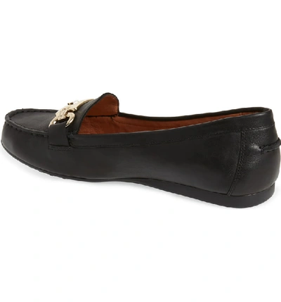 Shop Kate Spade Carson Loafer In Black Leather