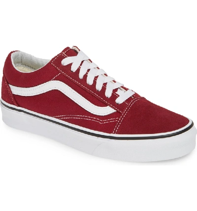 Vans Old Skool Sneaker In Rumba Red/ True White | ModeSens