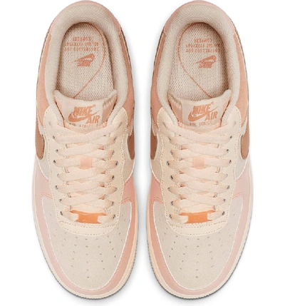 Shop Nike Air Force 1 '07 Premium Sneaker In Washed Coral/ Rose Gold/ Guava