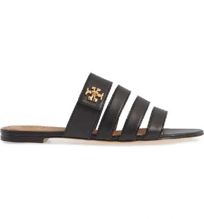 Shop Tory Burch Kira Strappy Slide Sandal In Perfect Black/ Perfect Black