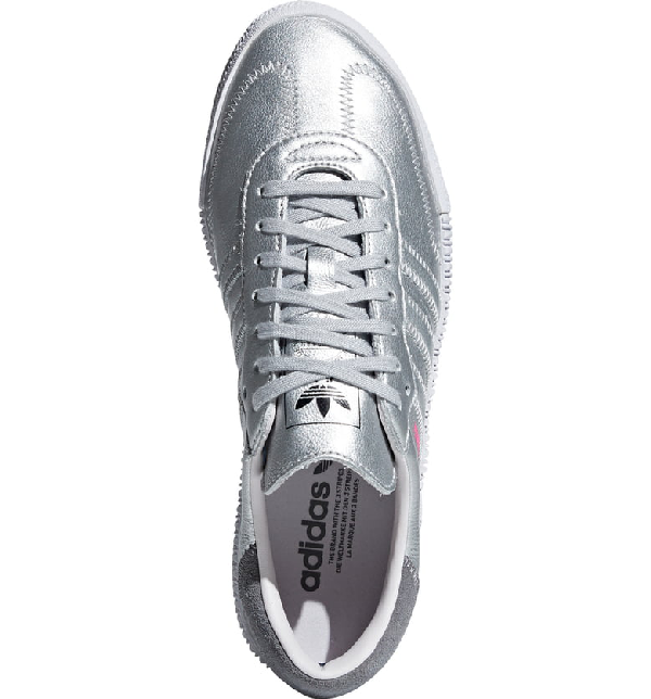 adidas originals samba rose metallic silver