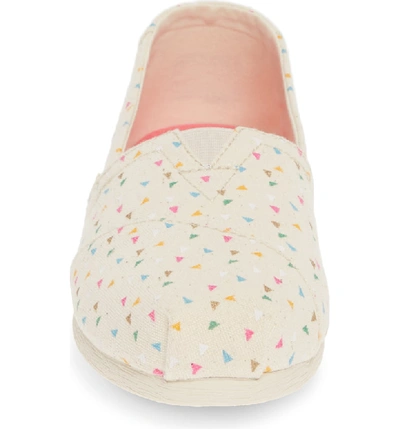 Shop Toms Alpargata Slip-on In Multicolor Confetti Fabric