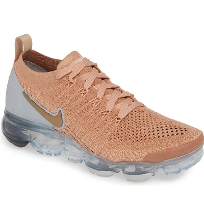 Nike Air Vapormax Flyknit 2 Running Shoe In Antique Rose | ModeSens