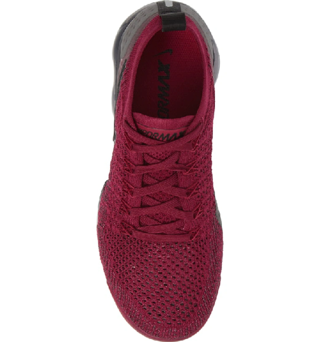 Nike Air Vapormax Flyknit 2 Running Shoe In Raspberry Red Black Berry ModeSens
