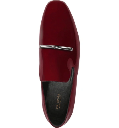 Shop Via Spiga Tallis Flat Loafer In Beet