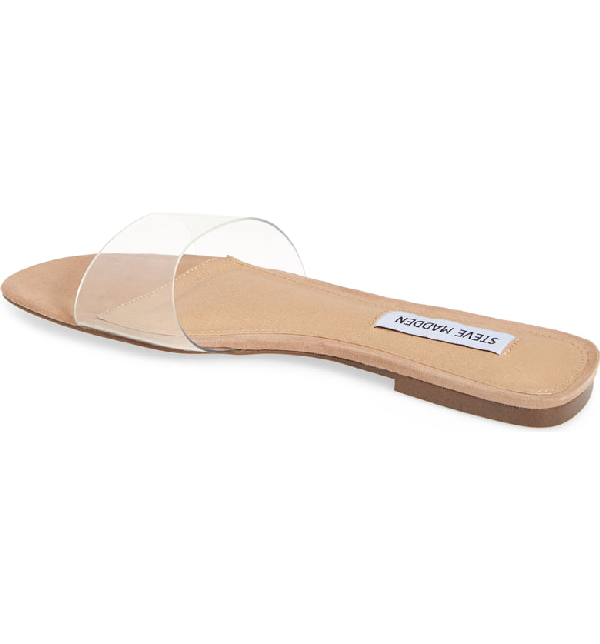 steve madden bev clear sandal