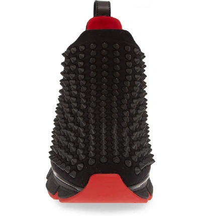 Christian Louboutin Spike Sock 'Black