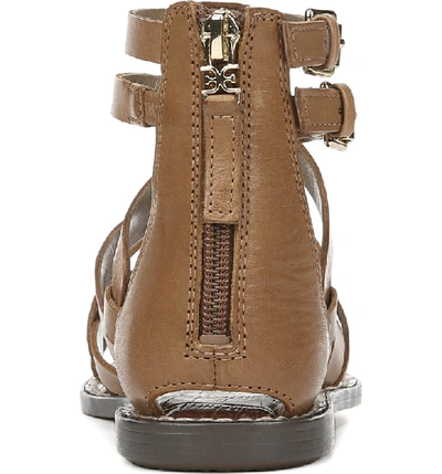 Shop Sam Edelman Gaton Gladiator Sandal In Saddle Leather