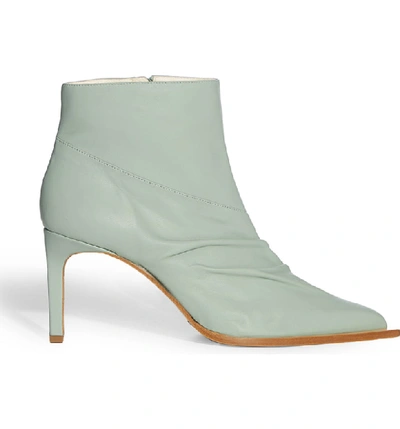 Shop Tibi Cato Slouchy Bootie In Sage