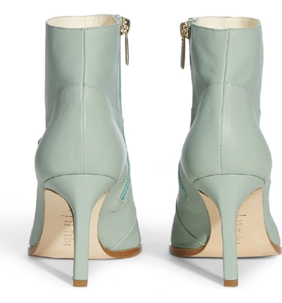 Shop Tibi Cato Slouchy Bootie In Sage