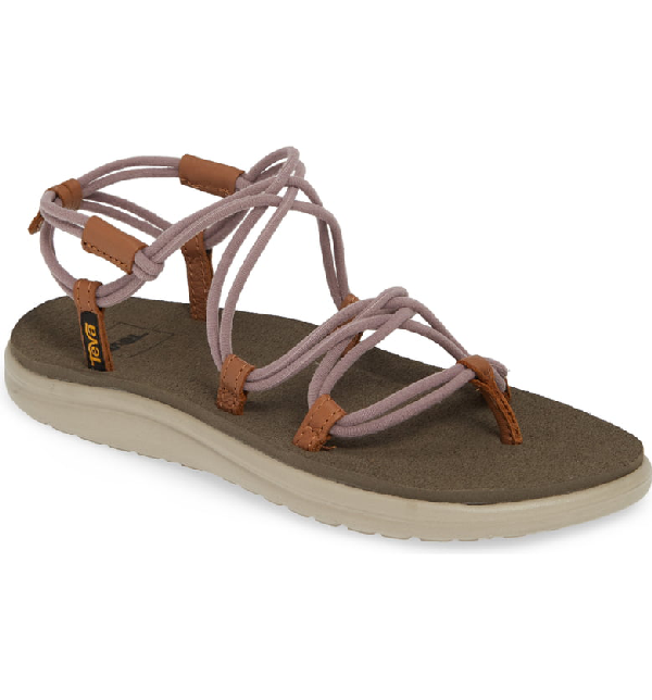 Teva Voya Infinity Sandal In Quail Fabric Modesens