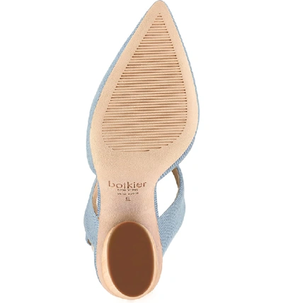 Shop Botkier Halle Quarter Strap Pointy Toe Pump In Blush Wash