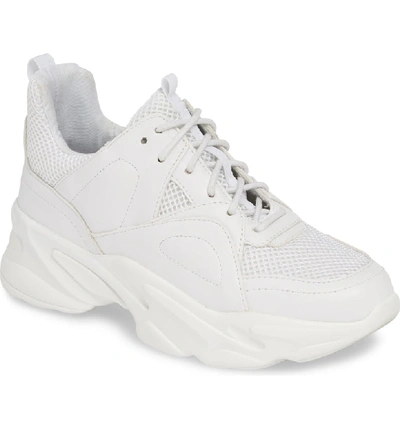 Shop Steve Madden Movement Sneaker In White