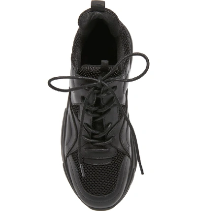 Shop Steve Madden Movement Sneaker In Black