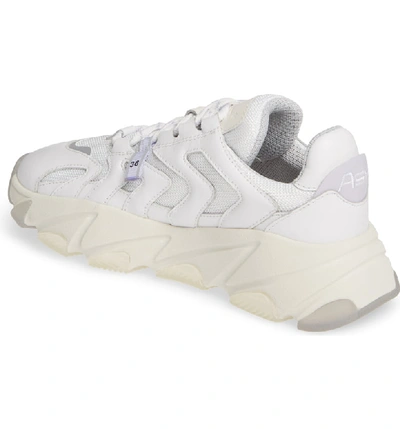 Shop Ash Extreme Platform Sneaker In White/ Lavender