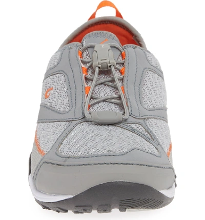 Shop Olukai 'eleu' Water-resistant Sneaker In Pale Grey/ Poi Fabric