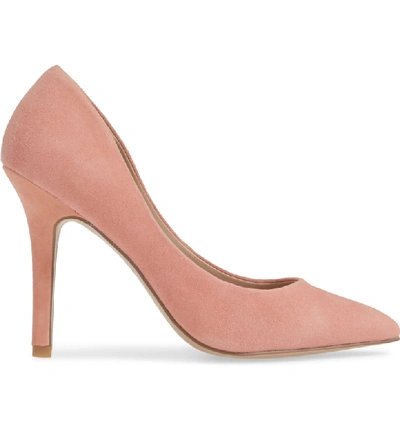 Shop Charles By Charles David Maxx Pointy Toe Pump In Salmon Suede