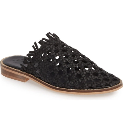 Shop Free People Mirage Woven Mule In Black