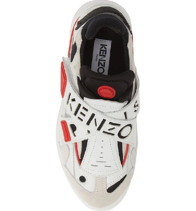 Shop Kenzo New Sonic Sneaker In Medium Red