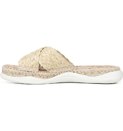 Shop Sam Edelman Jovie Slide Sandal In Natural Raffia Braid