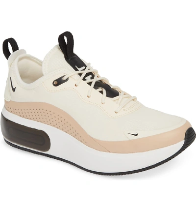 Shop Nike Air Max Dia Sneaker In Ivory/ Black/ Beige/ White