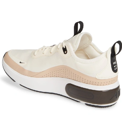 Shop Nike Air Max Dia Sneaker In Ivory/ Black/ Beige/ White