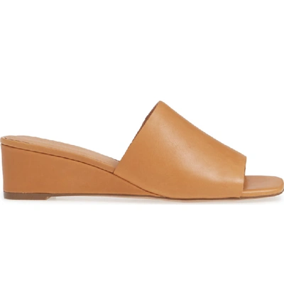 Madewell The Stacey Wedge Slide Sandal In Desert Camel ModeSens
