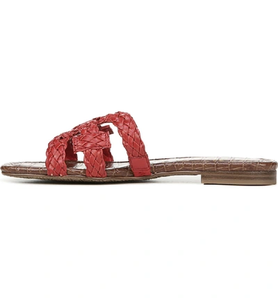 Shop Sam Edelman Beckie Slide Sandal In Candy Red
