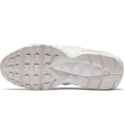 Shop Nike Air Max 95 Se Running Shoe In Vast Grey/ Psychic Pink/ White