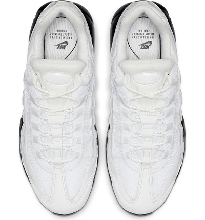 Shop Nike Air Max 95 Se Running Shoe In Summit White/ Black