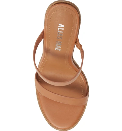 Shop Alias Mae Amina Sandal In Light Tan Leather