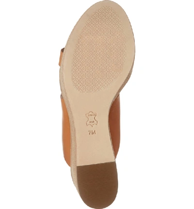 Shop Tory Burch Ravello Platform Wedge In Tan