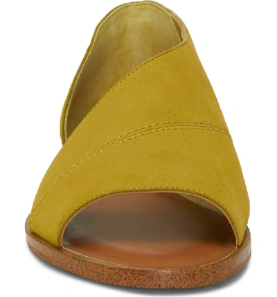Shop 1.state Celvin Sandal In Chartreuse Leather