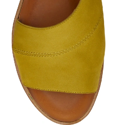 Shop 1.state Celvin Sandal In Chartreuse Leather