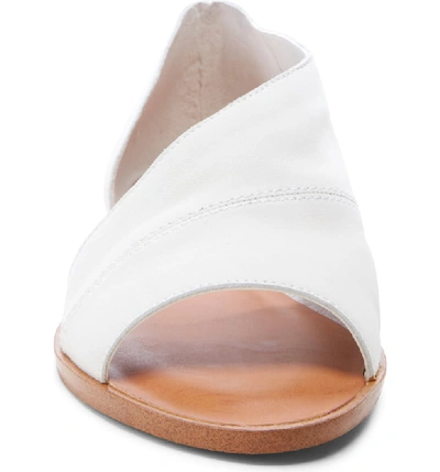 Shop 1.state Celvin Sandal In White Nubuck Leather