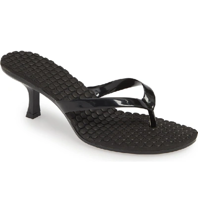 Shop Jeffrey Campbell Thong 2 Slide Sandal In Black Combo