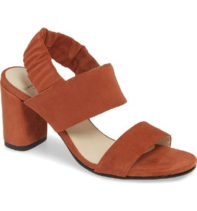Vagabond Shoemakers Penny Slingback Sandal In Terracotta Suede | ModeSens