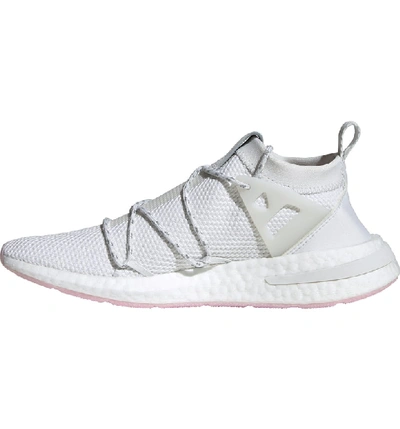 Shop Adidas Originals Arkyn Sneaker In Crystal White/ White/ Pink