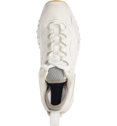 Shop Acne Studios Manhattan Sneaker In White