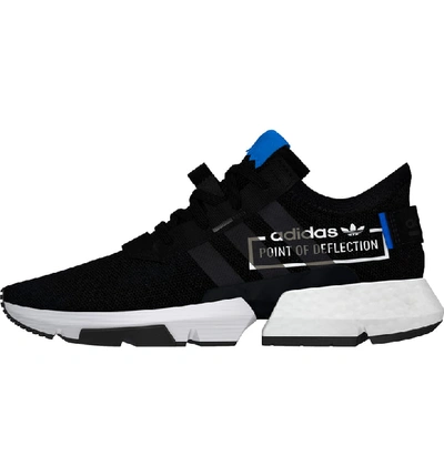 Shop Adidas Originals Pod S3.1 Sneaker In Black/ Black/ Bluebird
