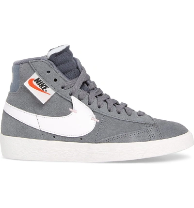 Shop Nike Blazer Mid Rebel Sneaker In Cool Grey/ White/ Dark Grey