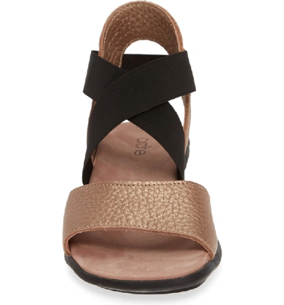 Shop Arche 'satia' Sandal In Antico/ Blush Leather