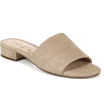 Shop Sam Edelman Kenz Slide Sandal In Oatmeal