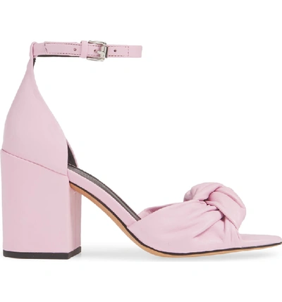 Shop Rebecca Minkoff Capriana Ankle Strap Sandal In Light Orchid Leather