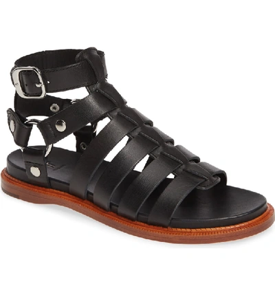 Shop Frye Andora Gladiator Sandal In Black