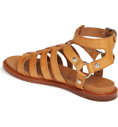 Shop Frye Andora Gladiator Sandal In Tan