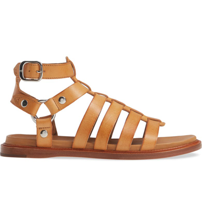 Shop Frye Andora Gladiator Sandal In Tan