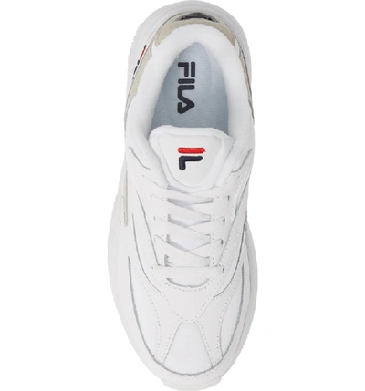 Shop Fila Venom Sneaker In White/ Navy/ Red